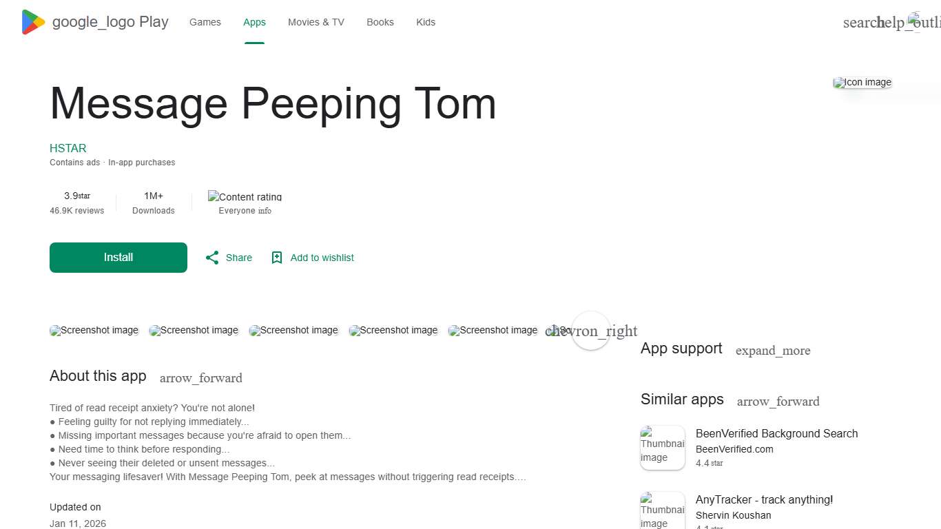 Message Peeping Tom - Apps on Google Play