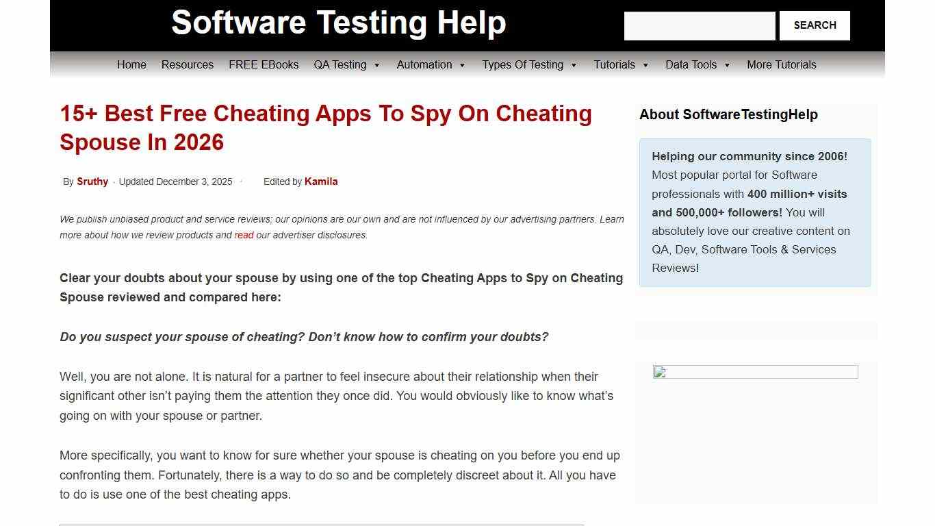 15+ Best Free Cheating Apps to Spy on Cheating Spouse in 2026